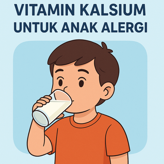 🧒 Alergi pada Anak: Bisa Didukung dengan Suplemen Kalsium?