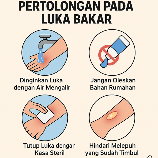 Pertolongan Pertama pada Luka Bakar: Cara Tepat Atasi Luka agar Cepat Sembuh Tanpa Bekas