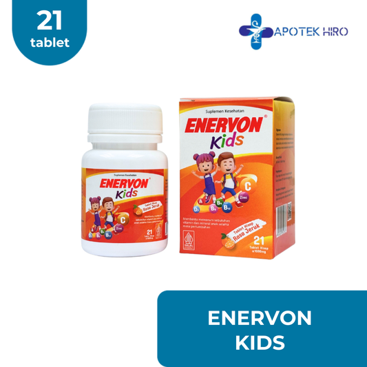 Enervon Kids untuk Apa? Manfaat, Kandungan, dan Cara Minum