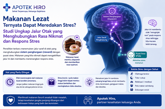 Makanan Lezat Ternyata Dapat Meredakan Stres? Studi Ungkap Jalur Otak yang Menghubungkan Rasa Nikmat dan Respons Stres