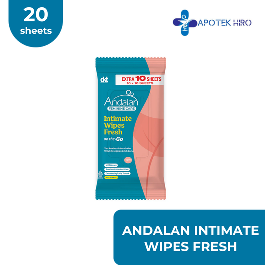 ANDALAN INTIMATE WIPES FRESH