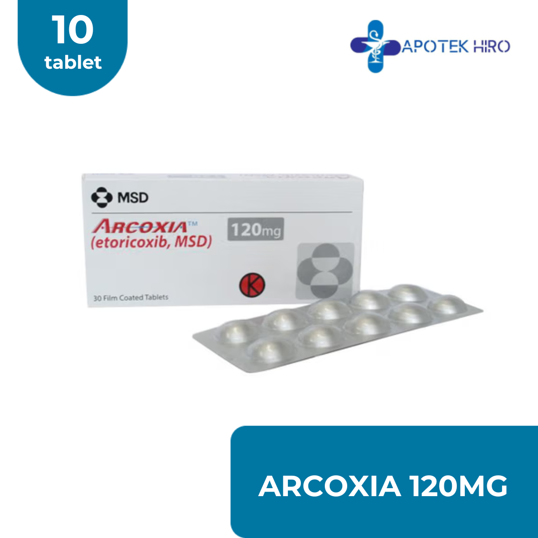 Arcoxia 120MG 1 Blister 10 Tablet