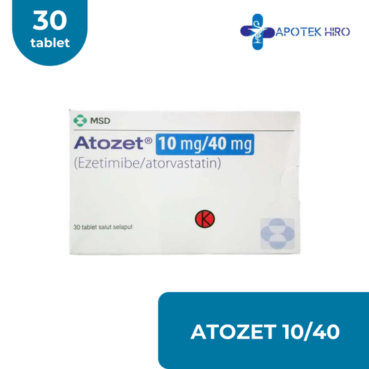 Atozet 10 mg/40 mg - 1 BOX 30 TABLET