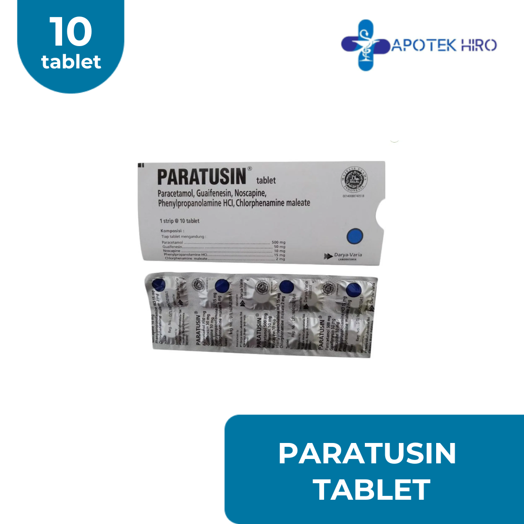 PARATUSIN TABLET - 1 STRIP 10 TABLET