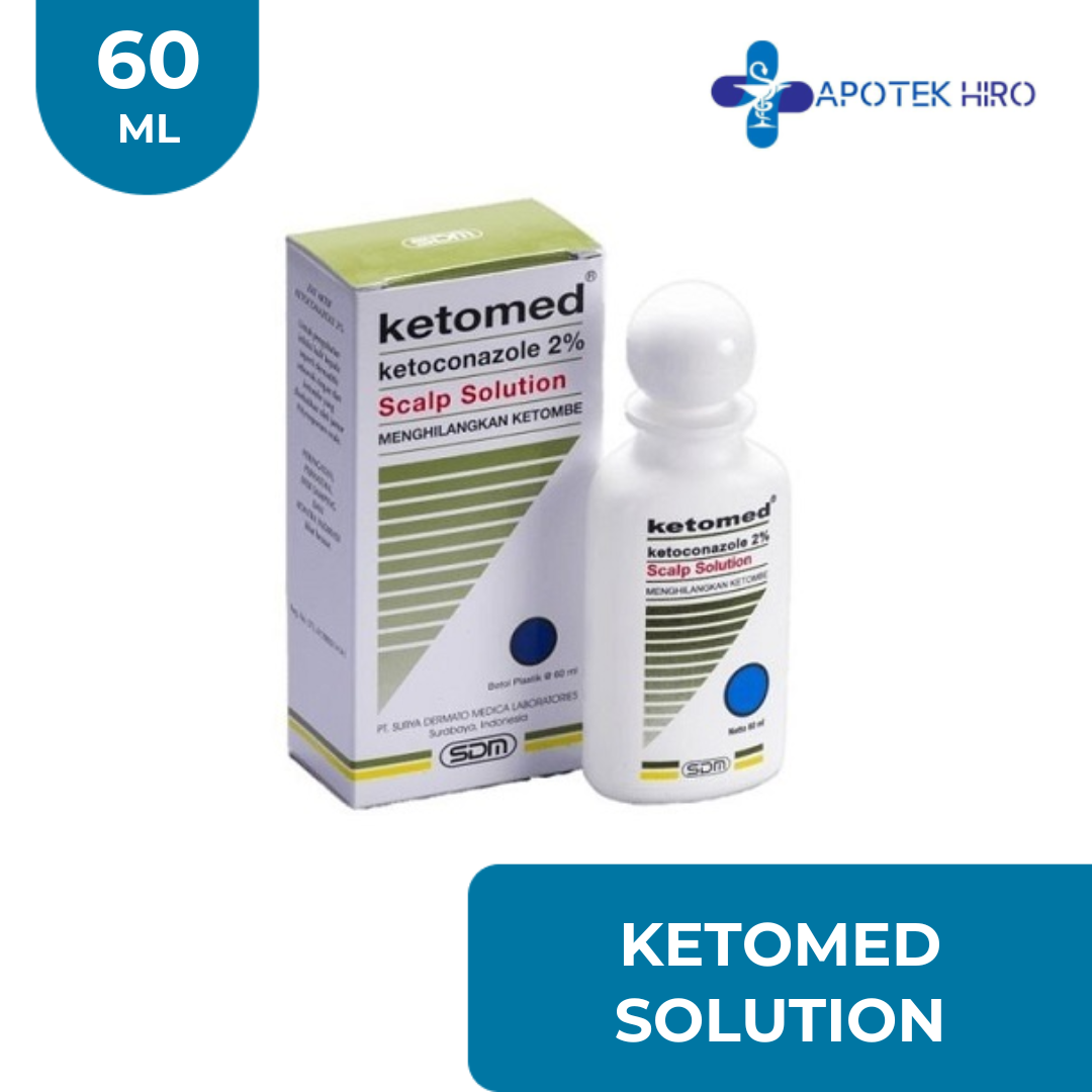KETOMED SCALP SOLUTION 60 ML