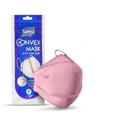 Masker Sensi Convex 4 Ply * 2's