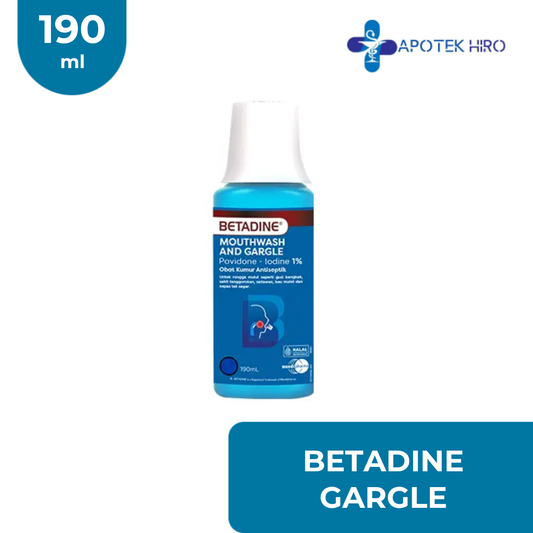 Betadine Mouthwash & Gargle 190ML