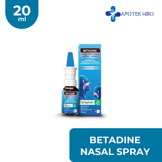 BETADINE ADULT NASAL SPRAY 20ML