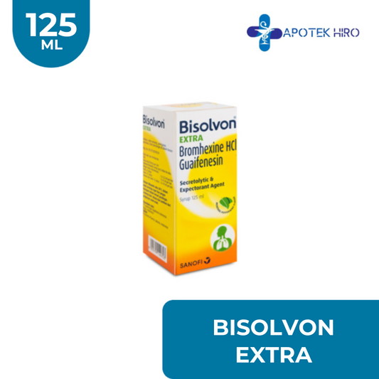 BISOLVON EXTRA PEPPERMINT 125ML