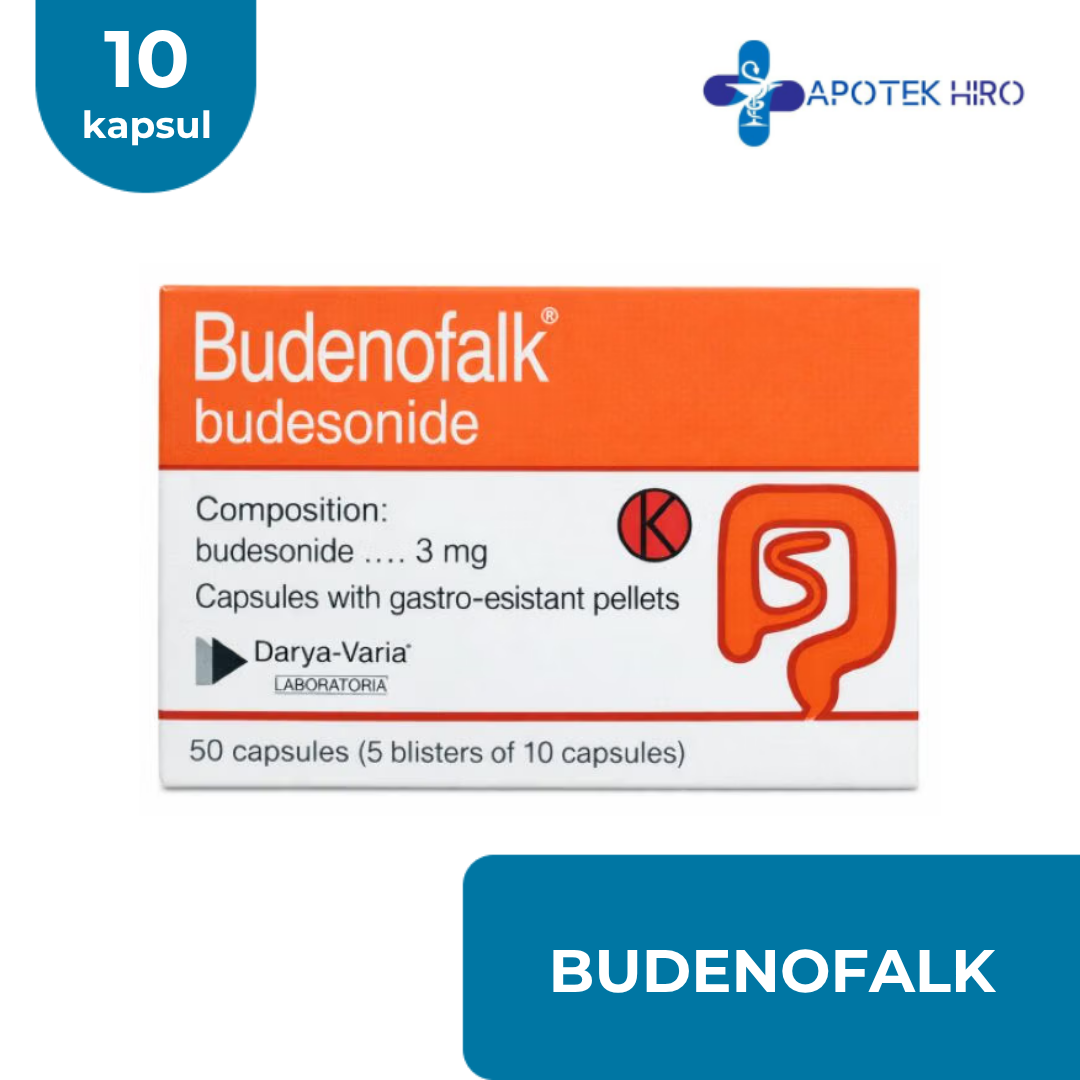 BUDENOFALK - 10 KAPSUL