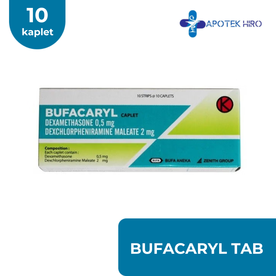 BUFACARYL TABLET - 1 STRIP 10 TABLET