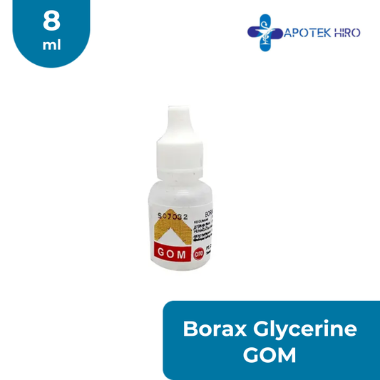 Borax Glycerine Gom 10% Cito 8 ml