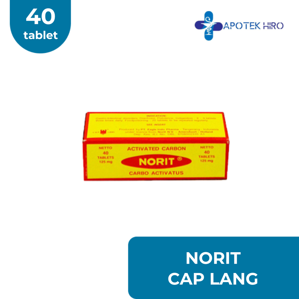CAP LANG NORIT - ISI 40 TABLET – Apotek Hiro