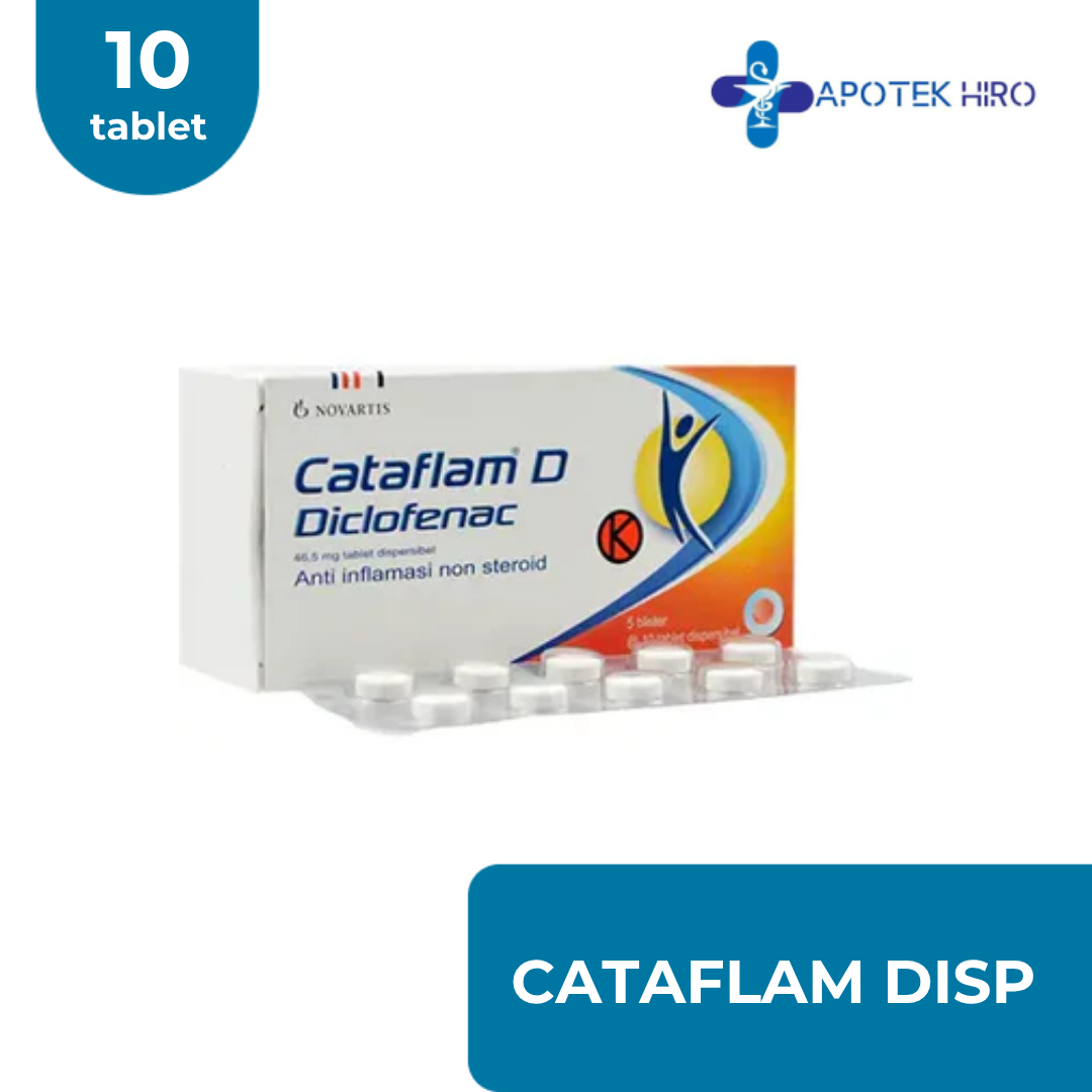 Cataflam Dispersible - 1 Strip 10 Tablet