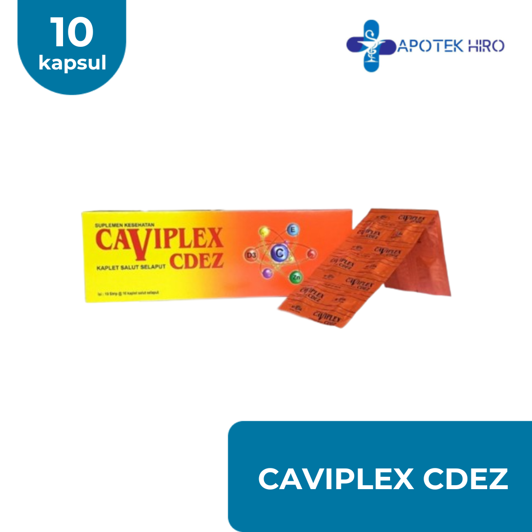 Caviplex Cdez Multivitamin 1 Strip 10 Capsul