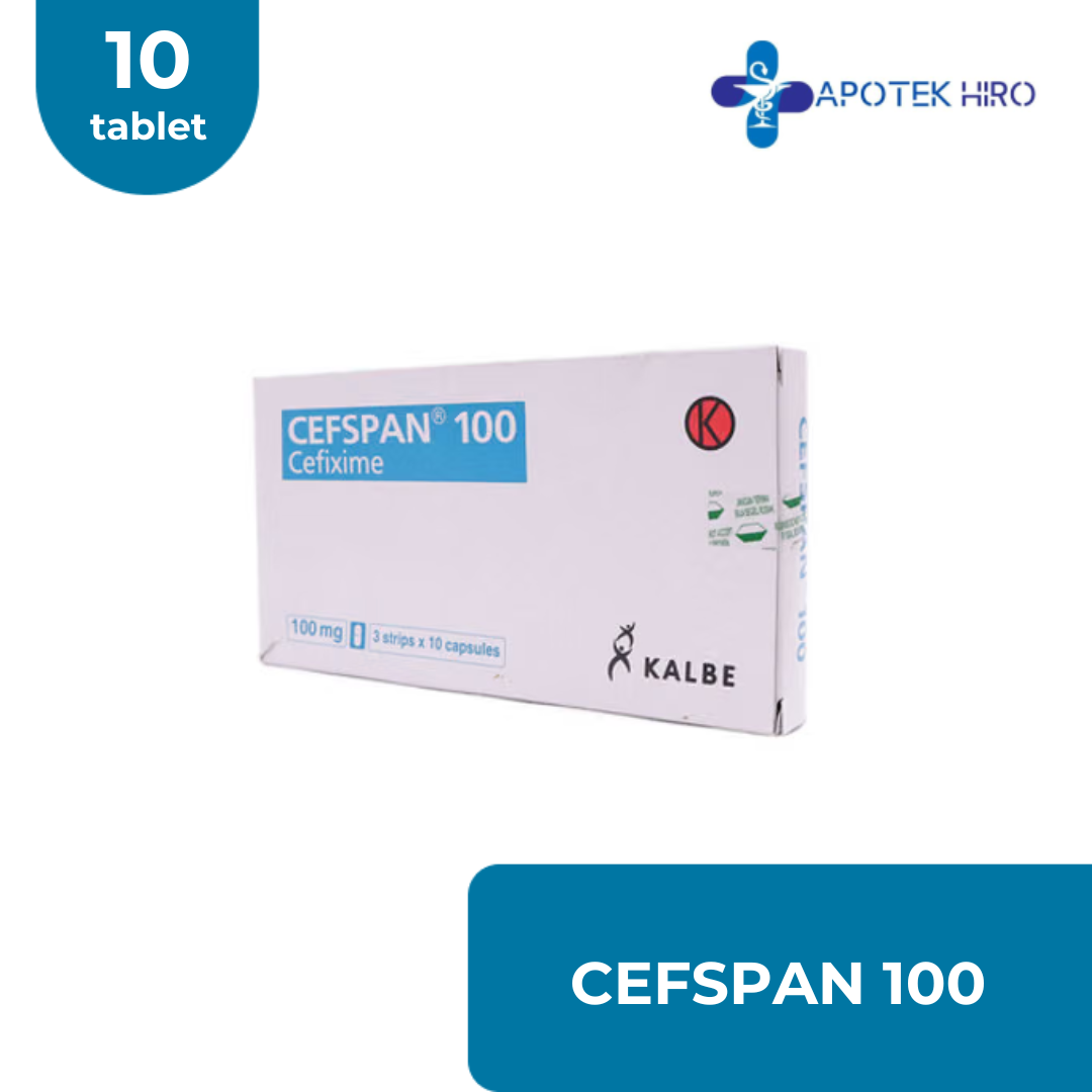 CEFSPAN 100 - 1 STRIP 10 TABLET