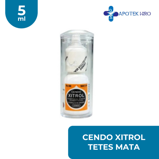 Cendo Xitrol Tetes Mata 5Ml