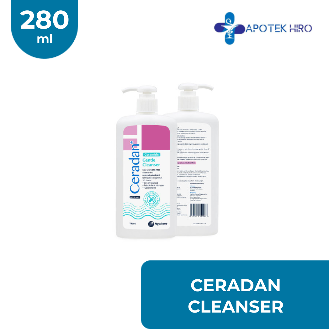 CERADAN GENTLE CLEANSER 280ML