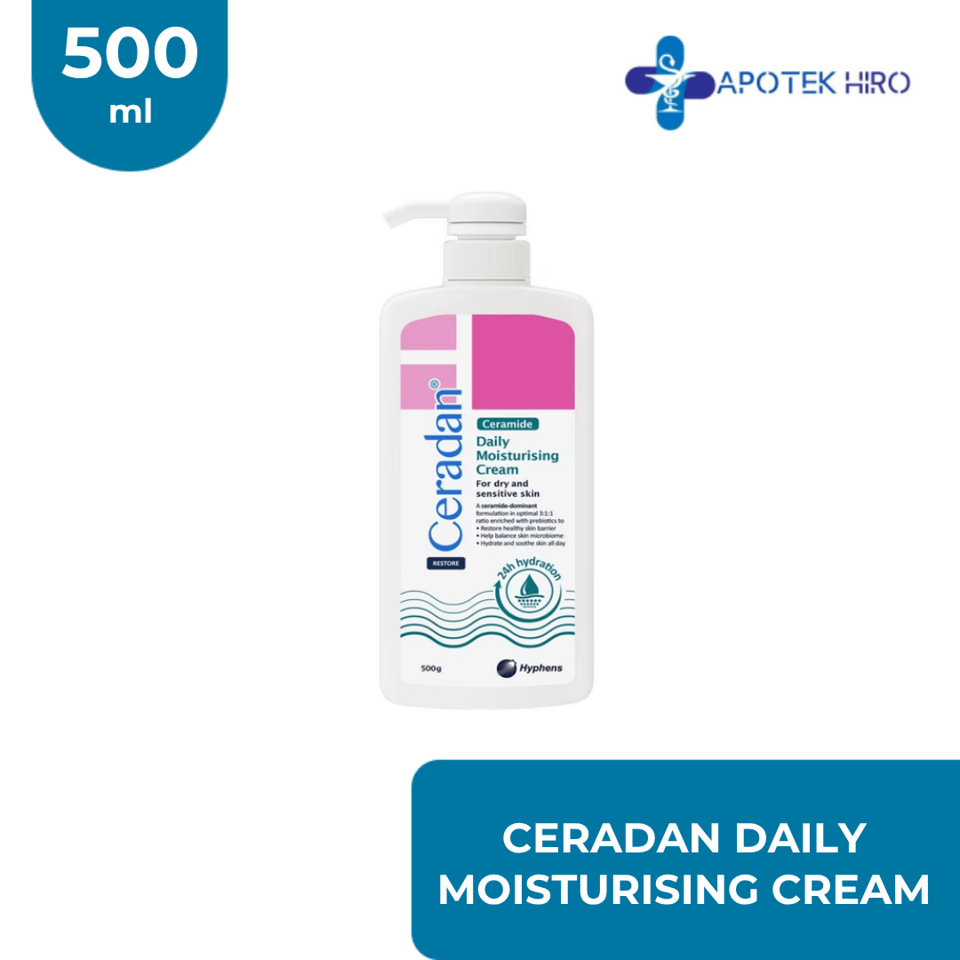 CERADAN Ceramide Daily Moisturising Cream Restore 500g