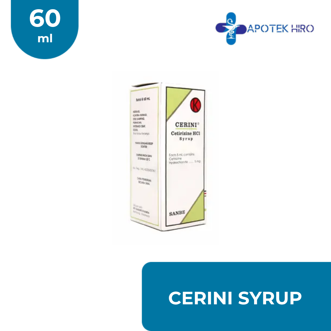 CERINI SYRUP - 60ML