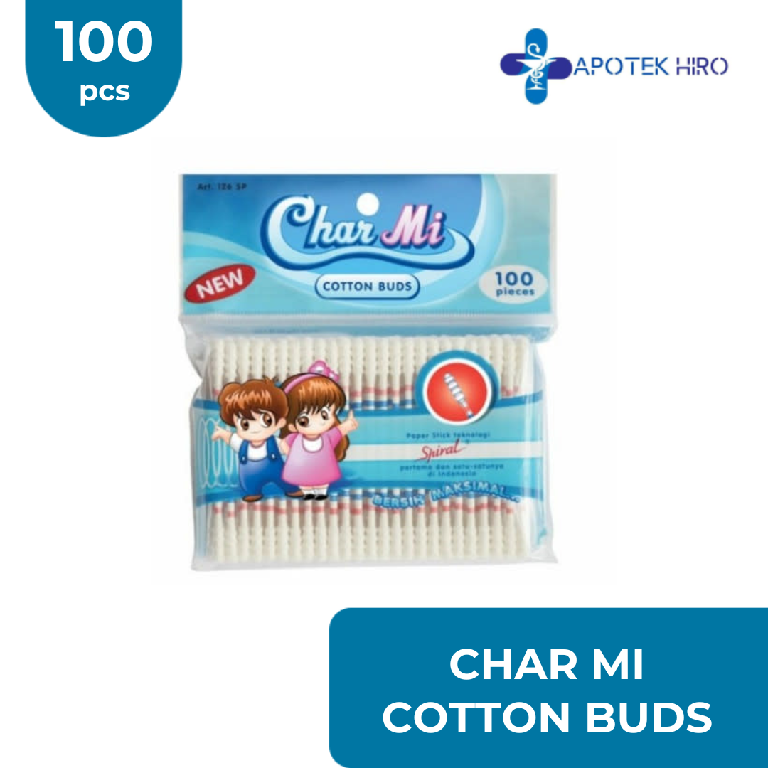 CHAR MI COTTON BUDS - 100 PCS