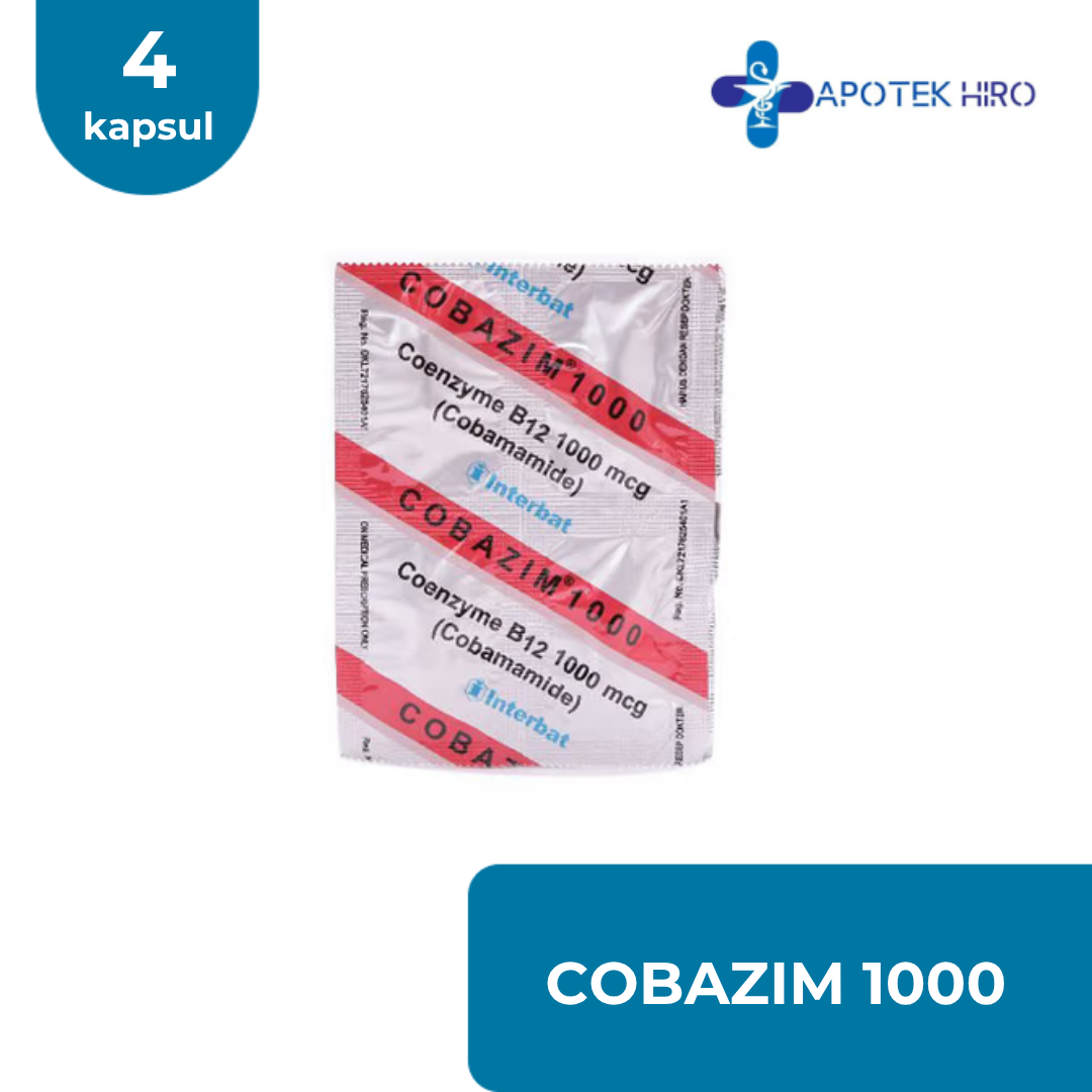 COBAZIM 1000 - 4 KAPSUL