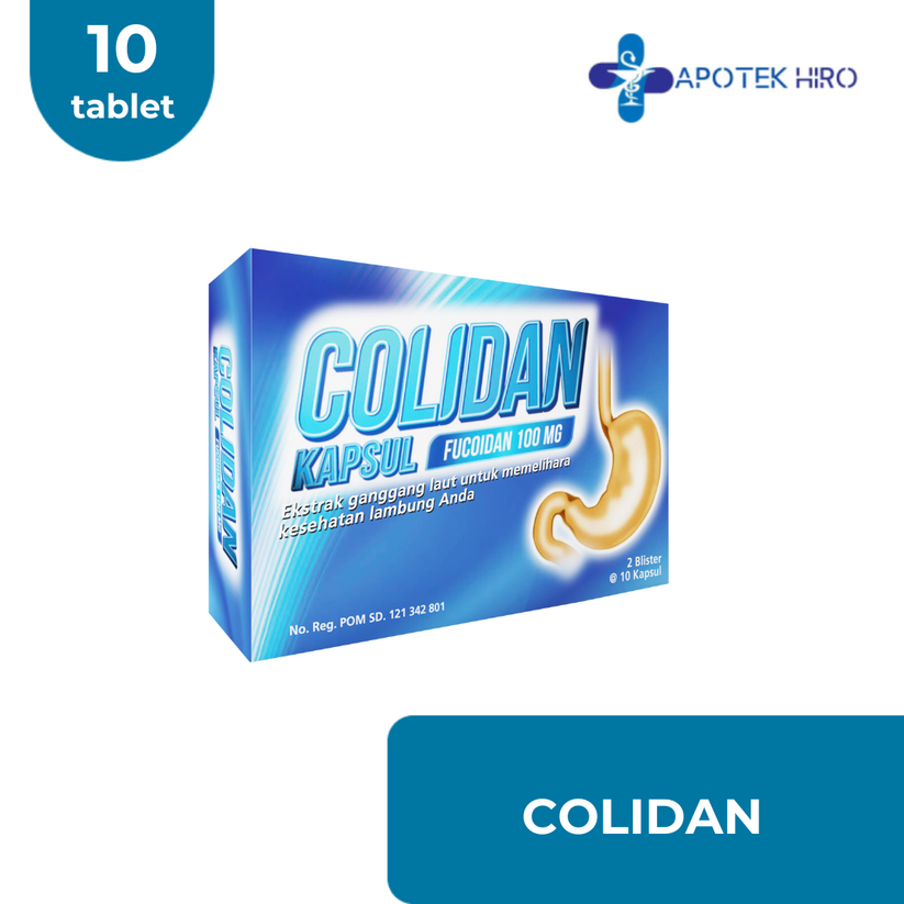 COLIDAN - 1 STRIP 10 TABLET – Apotek Hiro