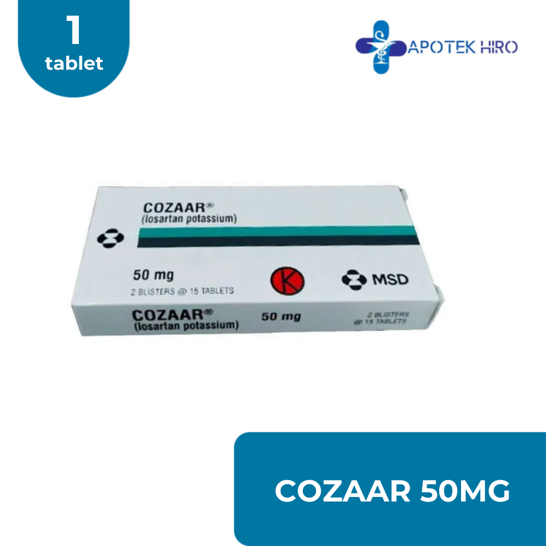 COZAAR 50MG - 1 TABLET