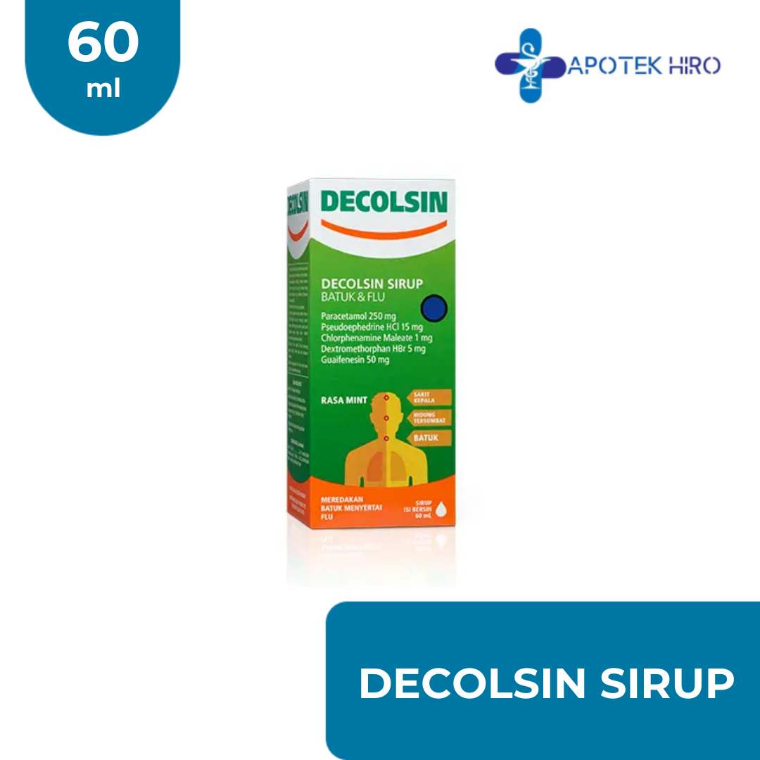 DECOLSIN SIRUP - 60ML