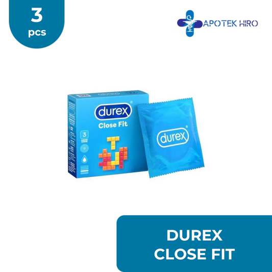 DUREX CLOSE FIT - 3 PCS