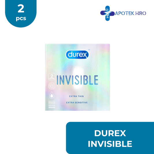 DUREX INVISIBLE - 2 PCS