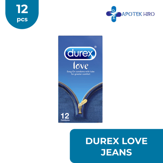 DUREX LOVE JEANS - 12 PCS