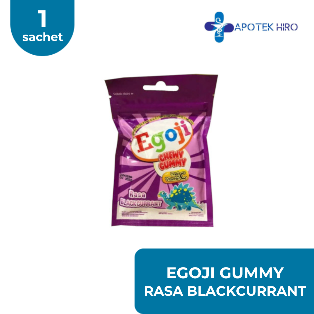 EGOJI CHEWY GUMMY - RASA BLACKCURRANT