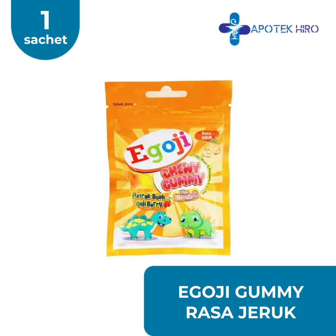 EGOJI CHEWY GUMMY - RASA JERUK