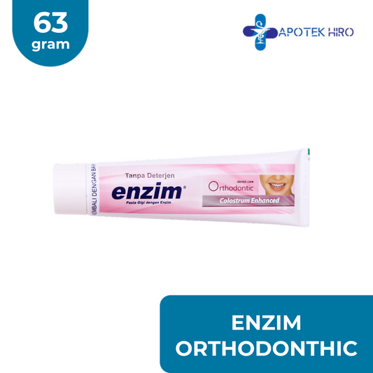 PASTA GIGI ENZIM ORTHODONTHIC 63GR
