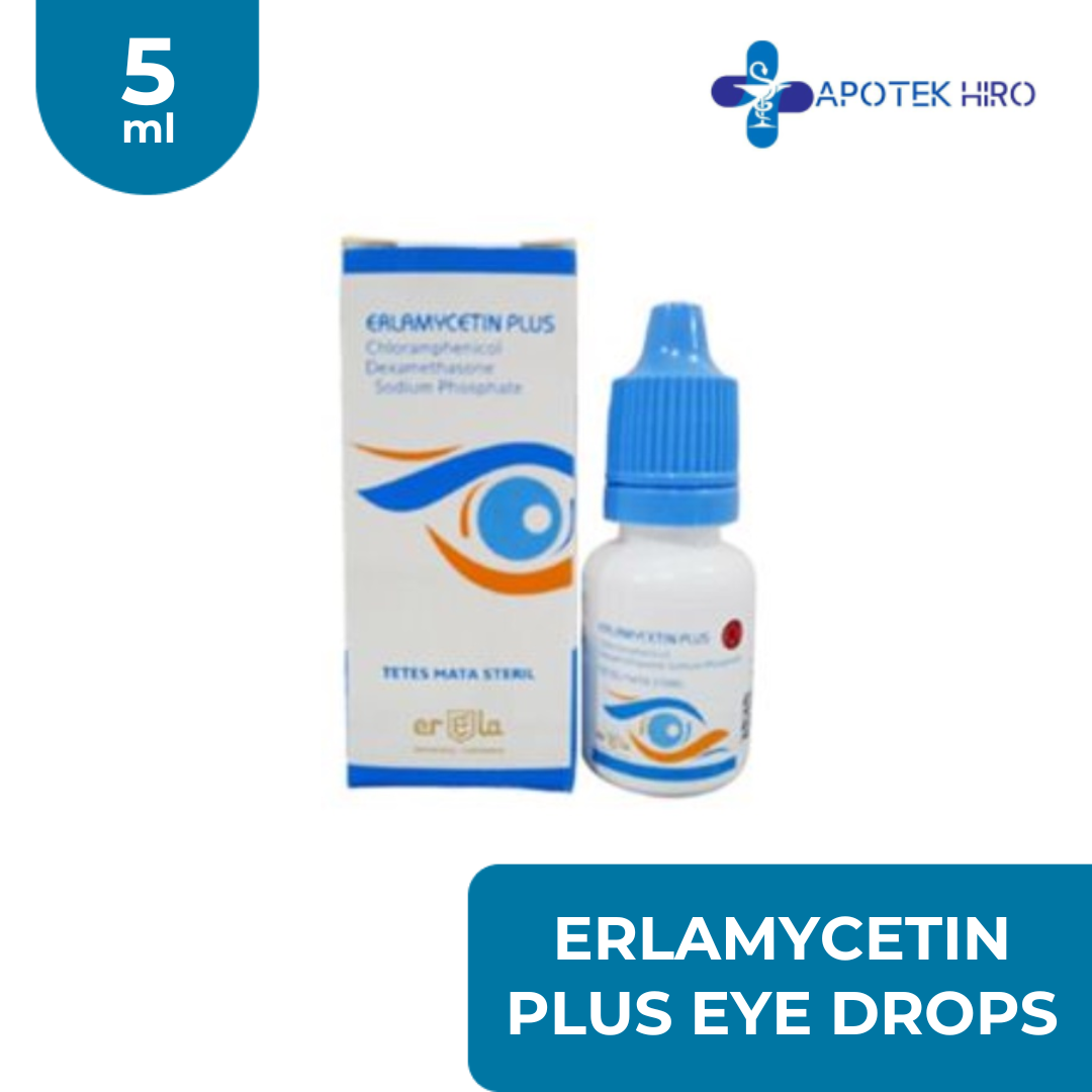 Erlamycetin Plus Eye Drops 5Ml