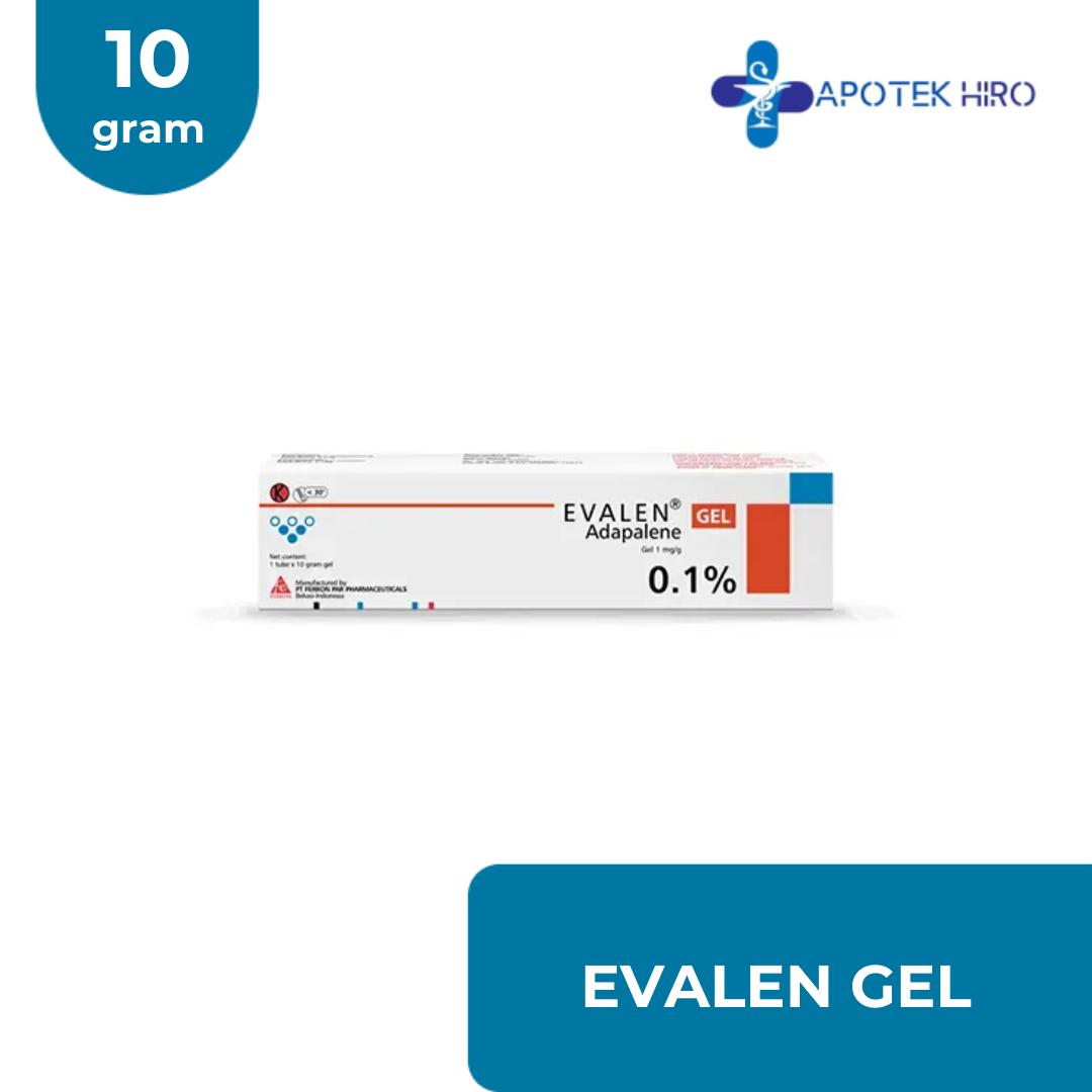 EVALEN GEL 10 GRAM – Apotek Hiro