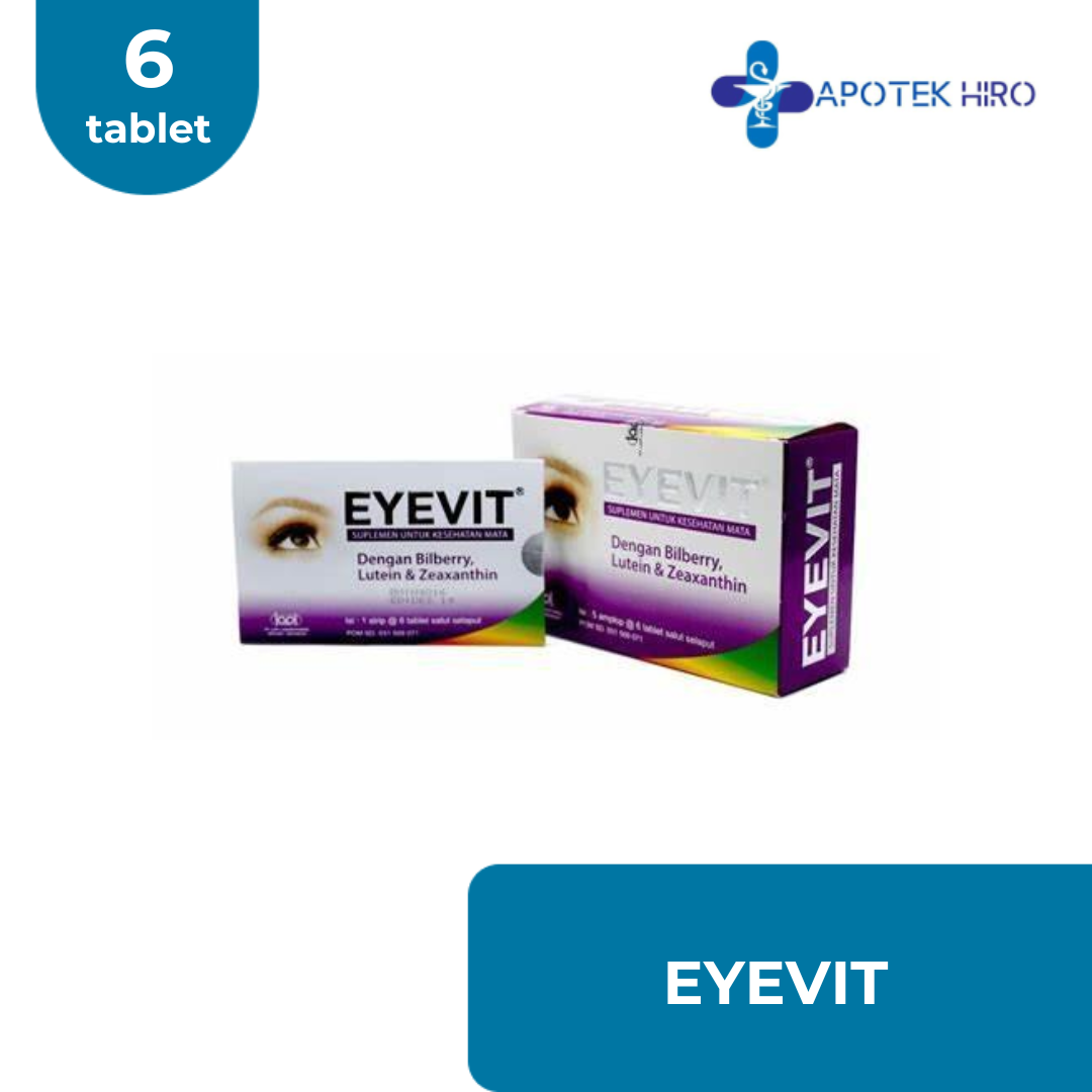 EYEVIT TABLET - 1 STRIP 6 TABLET