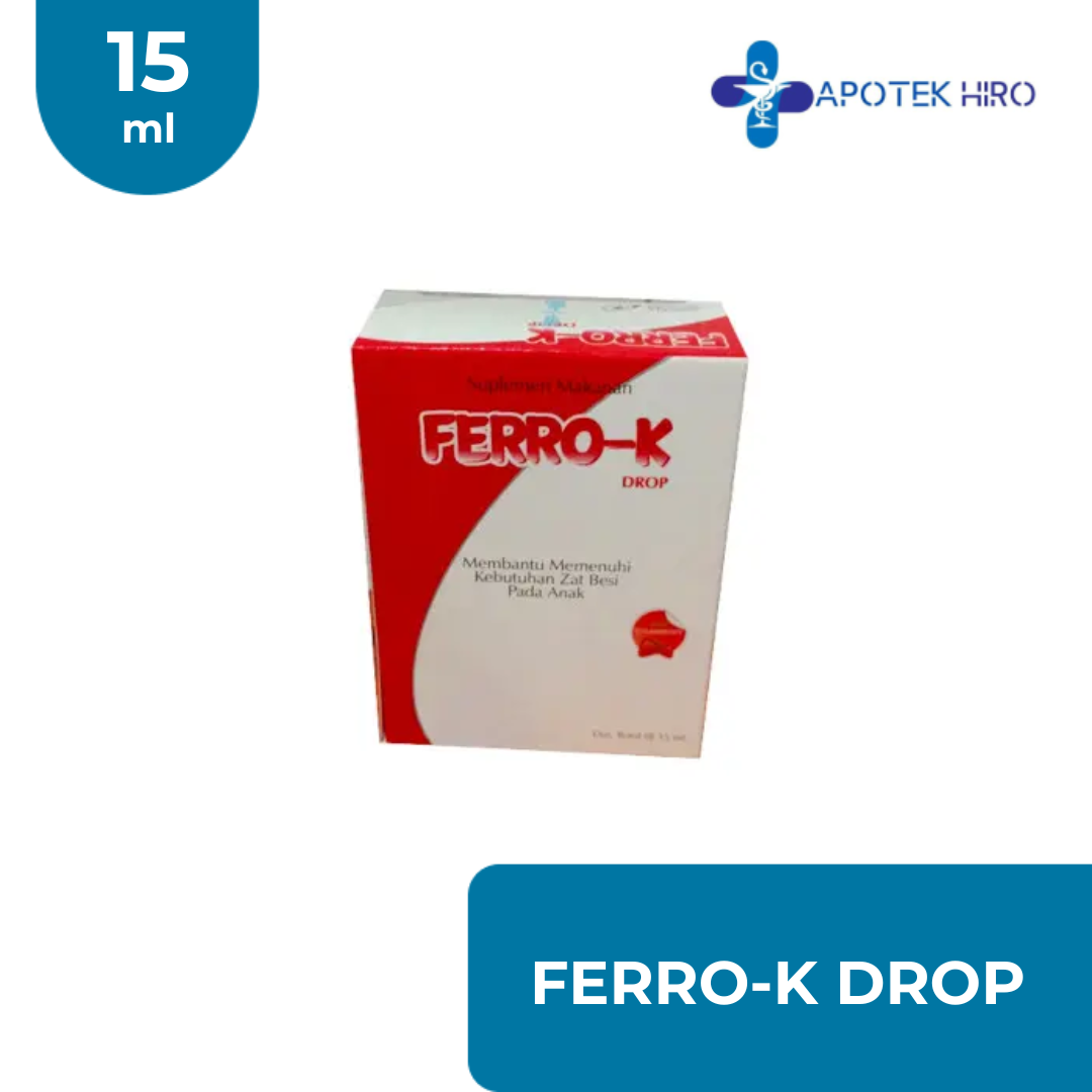 Ferro-K Drop 15 ml - Suplemen Kesehatan Untuk Anak