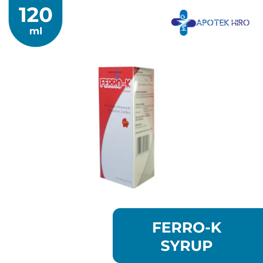 Ferro-K Syrup 120 ml - Suplemen Kesehatan Untuk Anak