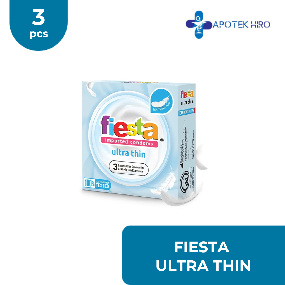 KONDOM FIESTA ULTRA THIN 3'S