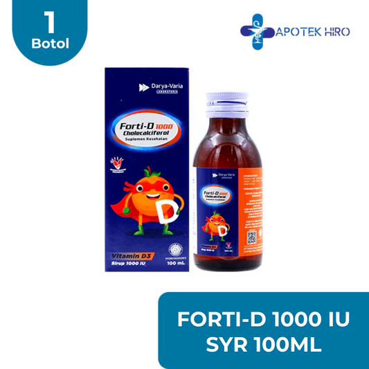 FORTI-D 1000 IU SYR 100ML