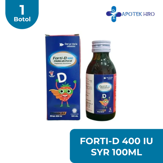 FORTI-D 400 IU SYR 100ML