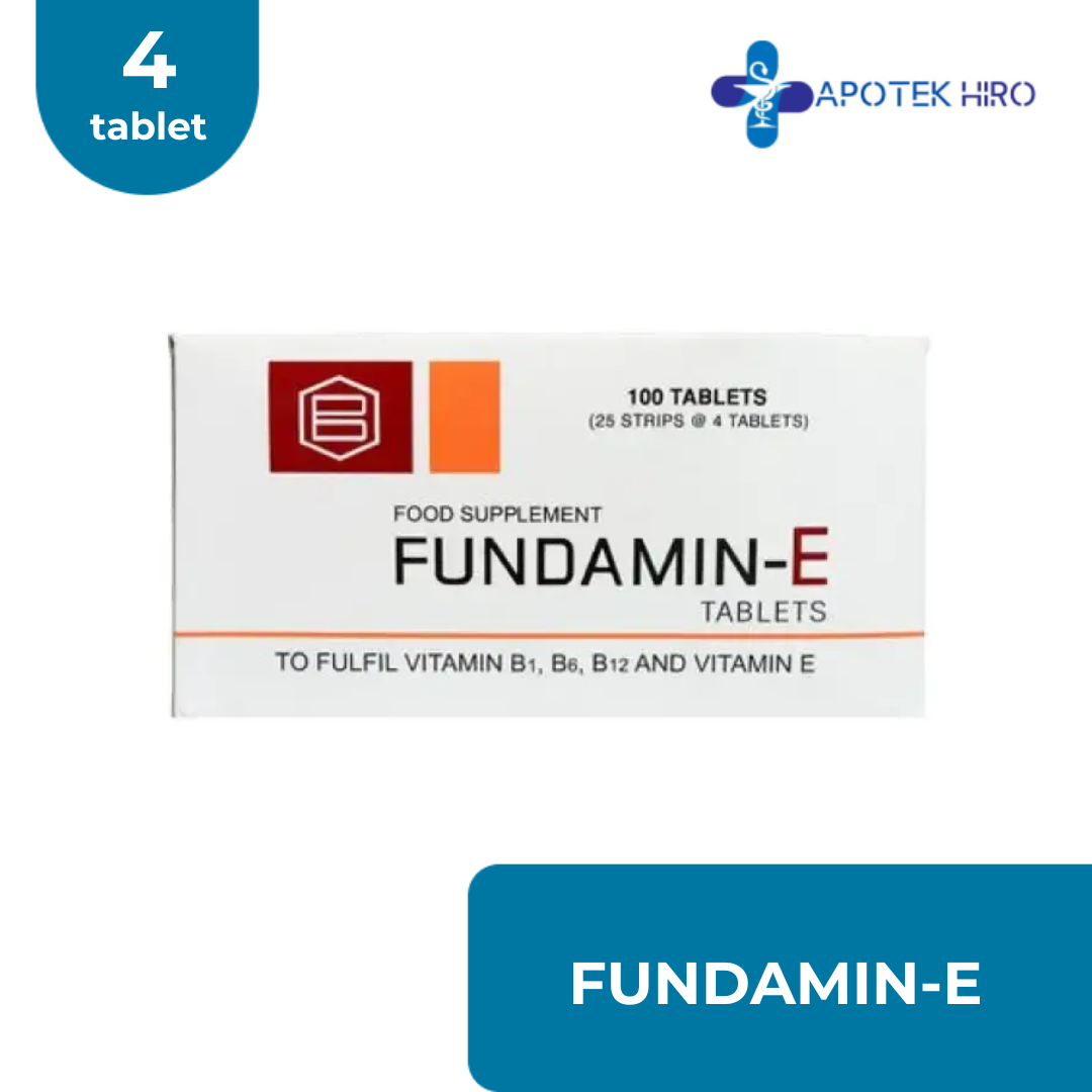 FUNDAMIN-E - 1 STRIP 4 TABLET