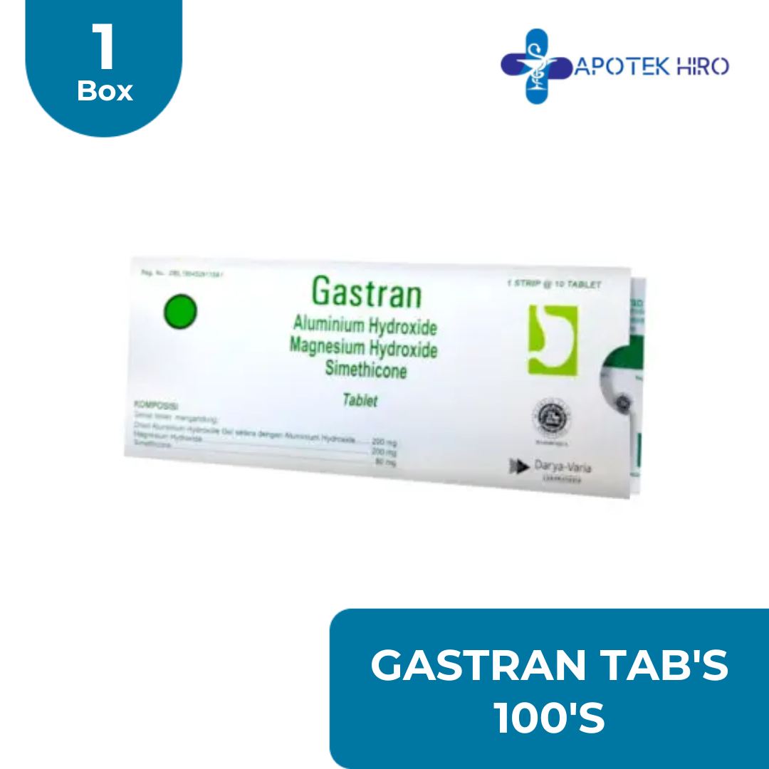GASTRAN TAB'S 100'S