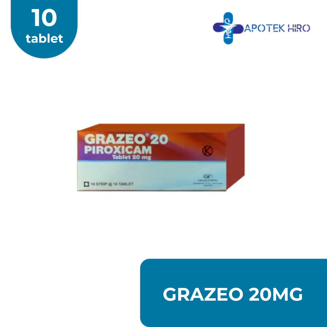 GRAZEO 20MG - 1 STRIP 10 TABLET