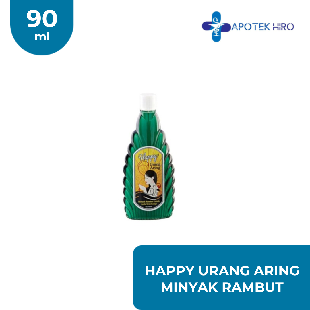 HAPPY MINYAK RAMBUT URANG ARING 90 ML