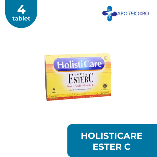 Holisticare Ester C 4 Kapsul - Suplemen Vitamin C
