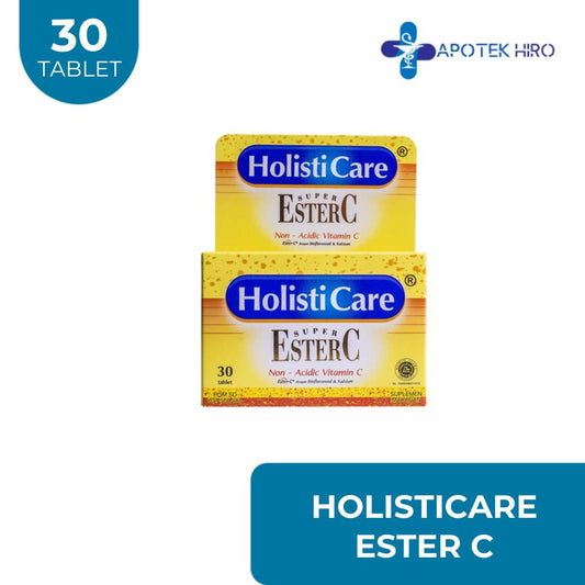 Holisticare Ester C 30 Kapsul - Suplemen Vitamin C