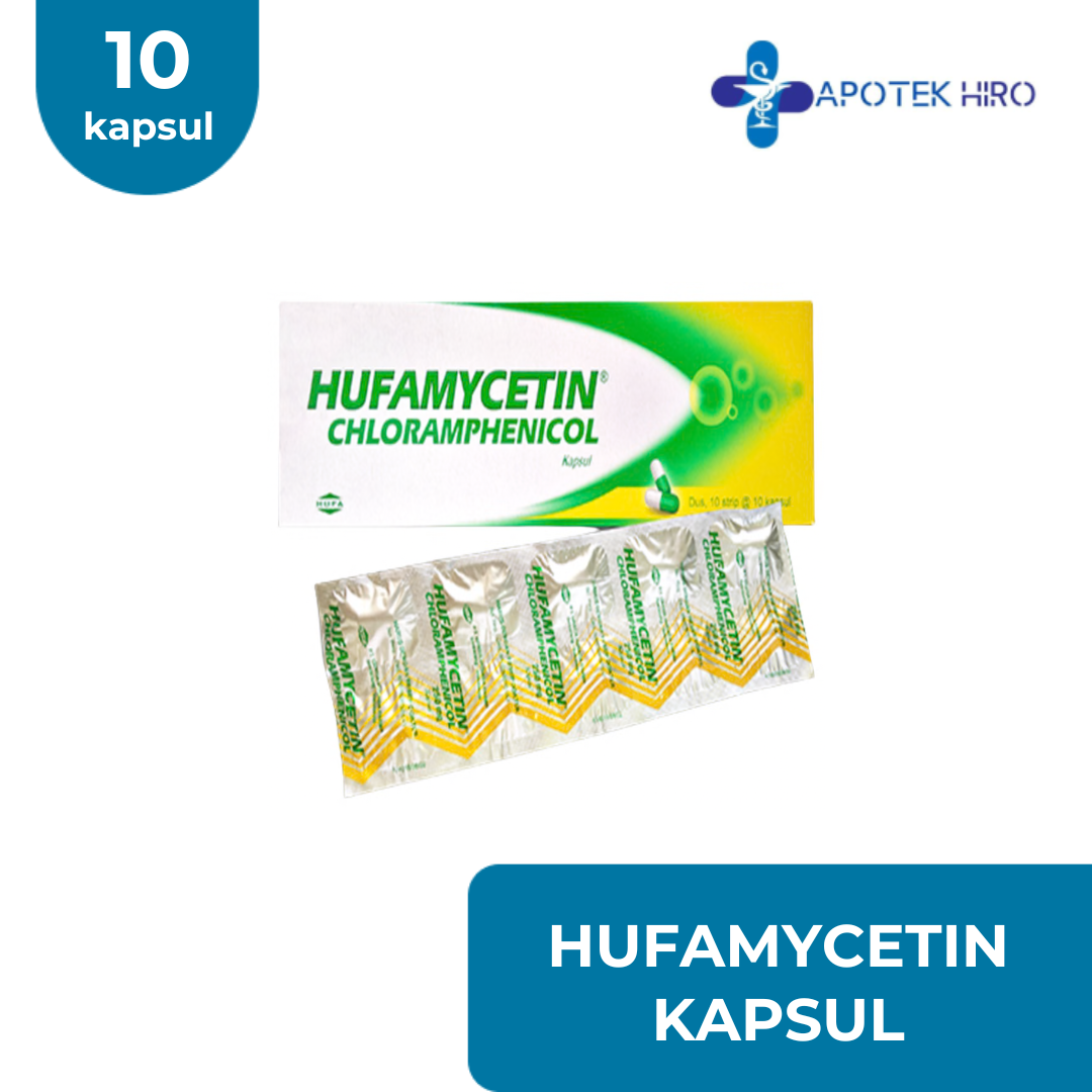 HUFAMYCETIN KAPSUL - 1 STRIP 10 KAPSUL